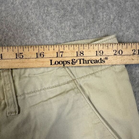 Patagonia Mens Size 40 Organic Cotton Stand Up Shorts Tan Khaki Pockets - Picture 2 of 7